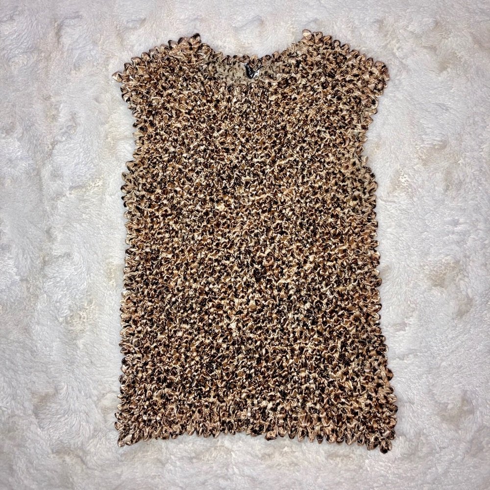 Animal print top